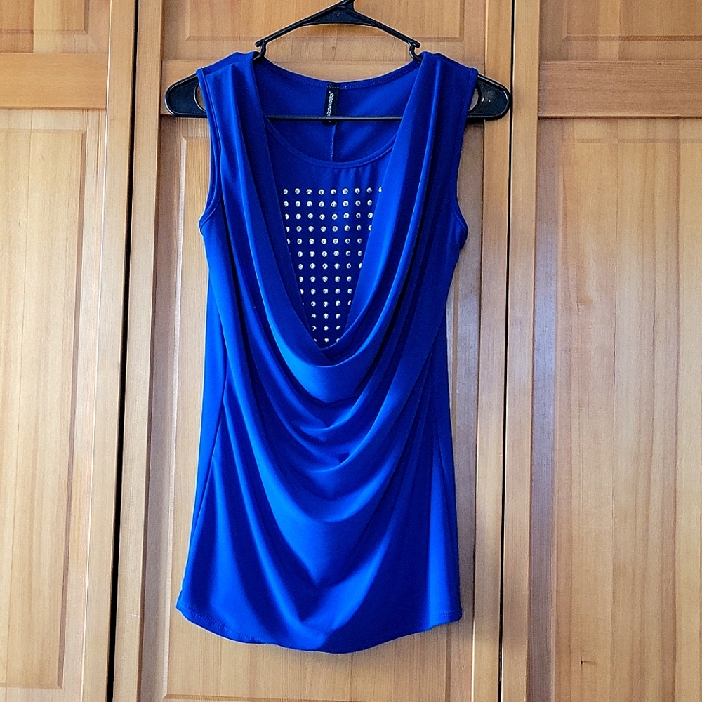 jasonmaxwell dressy sleeveless tank top